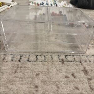 Clear Plastic Storage Organizer